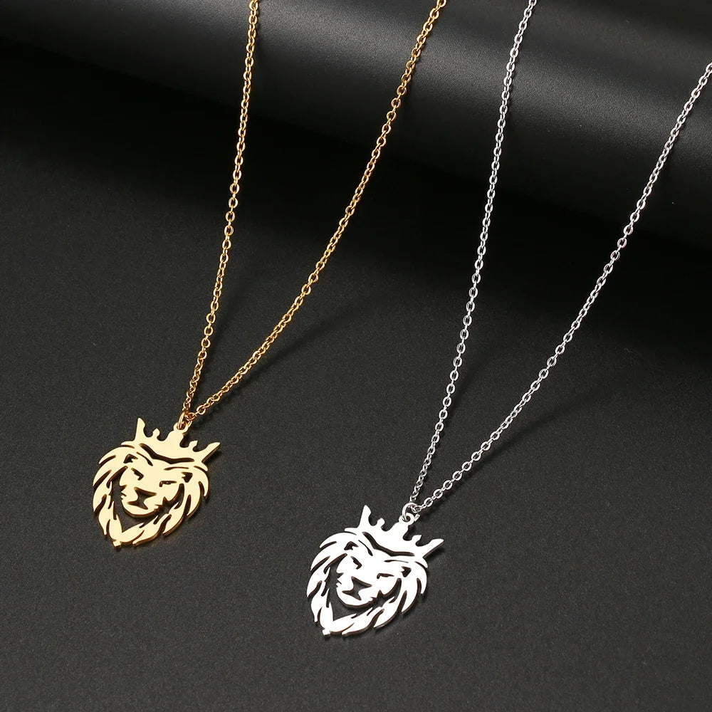 Stainless Steel Necklace For Women Man Maple Leaf Choker Pendant Chain Necklaces Engagement Jewelry korean Fashion NEW