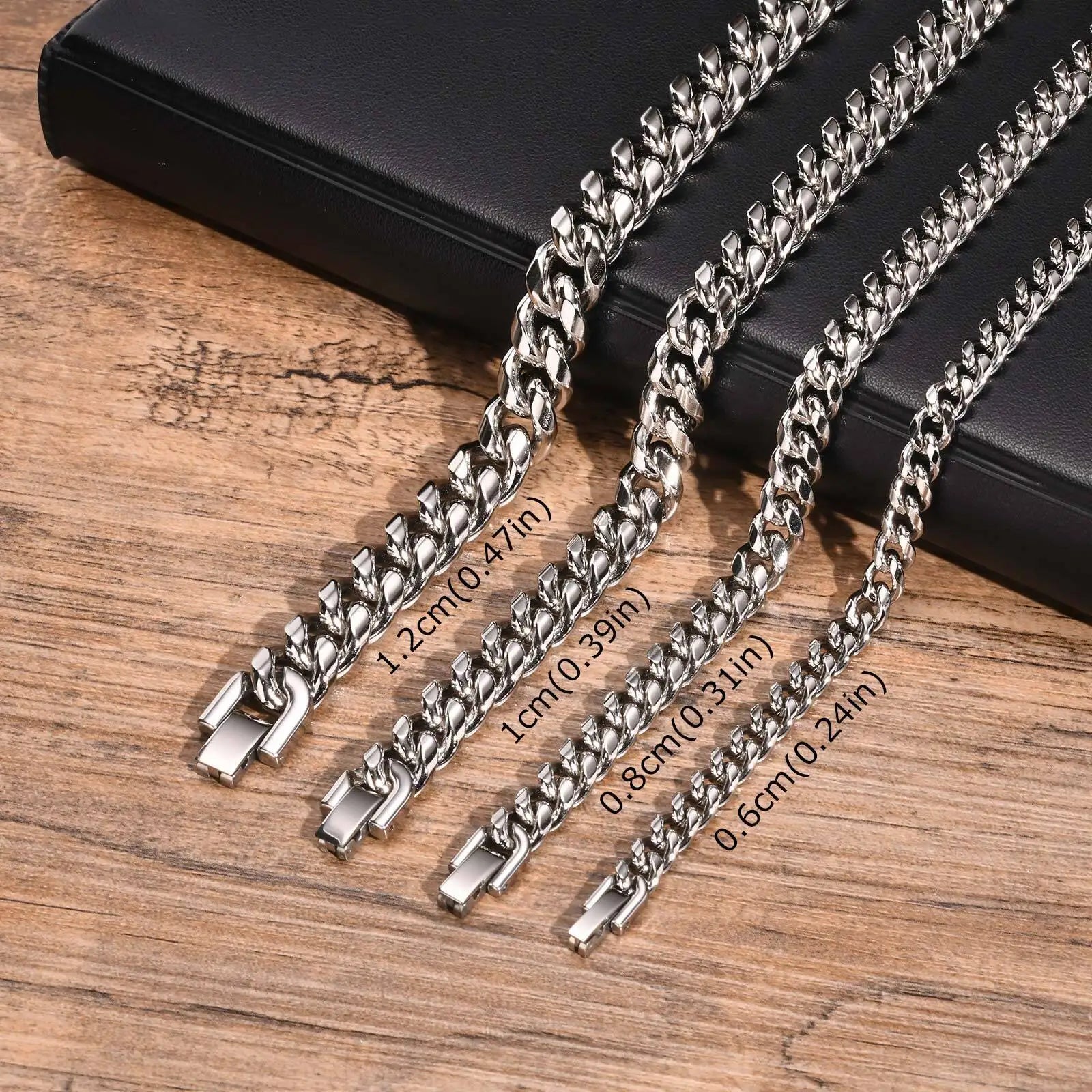 Cuban Miami Curb Chain Bracelet — Two-Tone