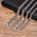 Cuban Curb Chain Bracelet 12mm — Stainless Steel