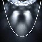 925 Sterling Silver 1mm Snake Chain Necklace For Women 16-30inches Fine Jewelry Wedding Fashion Party  Pendant Gifts