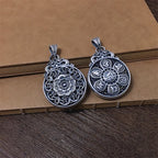Peony Flower Pendant Necklace