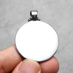 Snake Medusa Pendant Necklace Stainless Steel