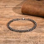Byzantine Retro Chain Bracelet 4mm — Stainless Steel