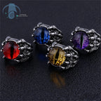 Dragon Claw Ring Eagle Talon Adjustable Opening Ring Punk Gothic Eye Jewelry For Men Women Unisex Vintage Style Hand