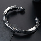 War Horse Hoof Cuff Bangle — 316L Stainless Steel
