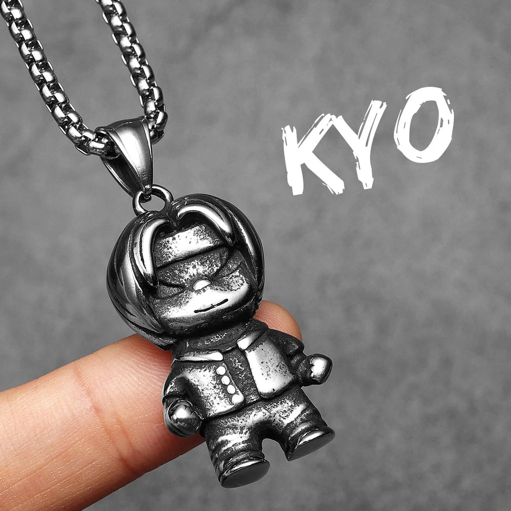 Character Kyo Pendant Necklace Stainless Steel