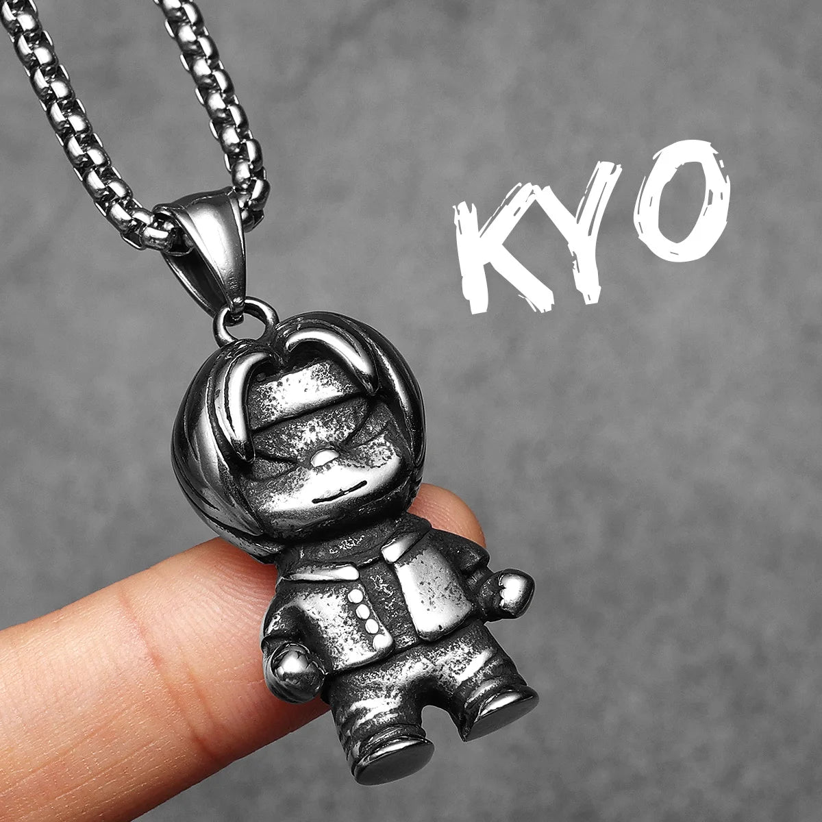 Character Kyo Pendant Necklace Stainless Steel