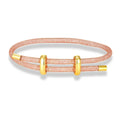 2025 New Mesh Bracelet Men Women Charm Minimalist Crystal Bangle Fashion Stainless Steel Adjustable Jewelry Creative Couple Gift