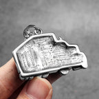 Truck Driver Pendant Necklace — Stainless Steel
