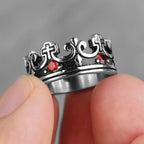 Crown Ring — Stainless Steel