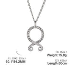 LIKGREAT Nordic Octopus Squid Pendant Viking Runes Troll Cross Necklace Swedish Folklore Protection Amulet Jewelry
