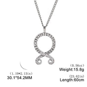 Cthulhu Squid Runes Stainless Steel Necklace Pendant