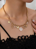 Devil's Eye Multi-Layer Chain Necklace