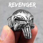 Revenger Demon Skull Ring — Stainless Steel