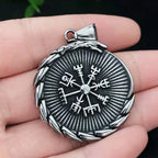 Multi-style Vintage Viking Necklace Men Amulet Nordic Tree of Life Celtic Stainless Steel Pendant Chain Jewelry Wholesale