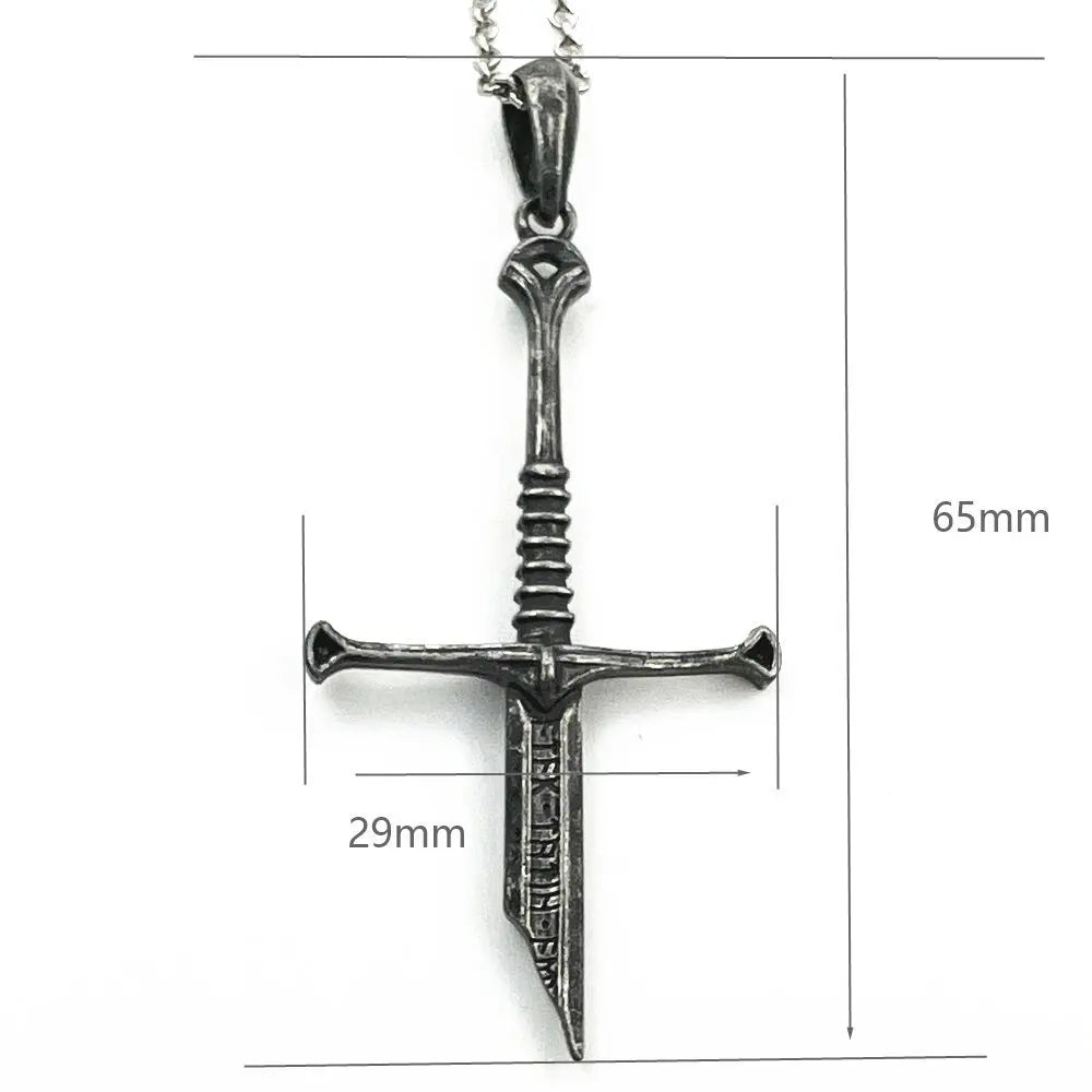 Flame Pendant Necklace