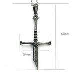 Flame Pendant Necklace