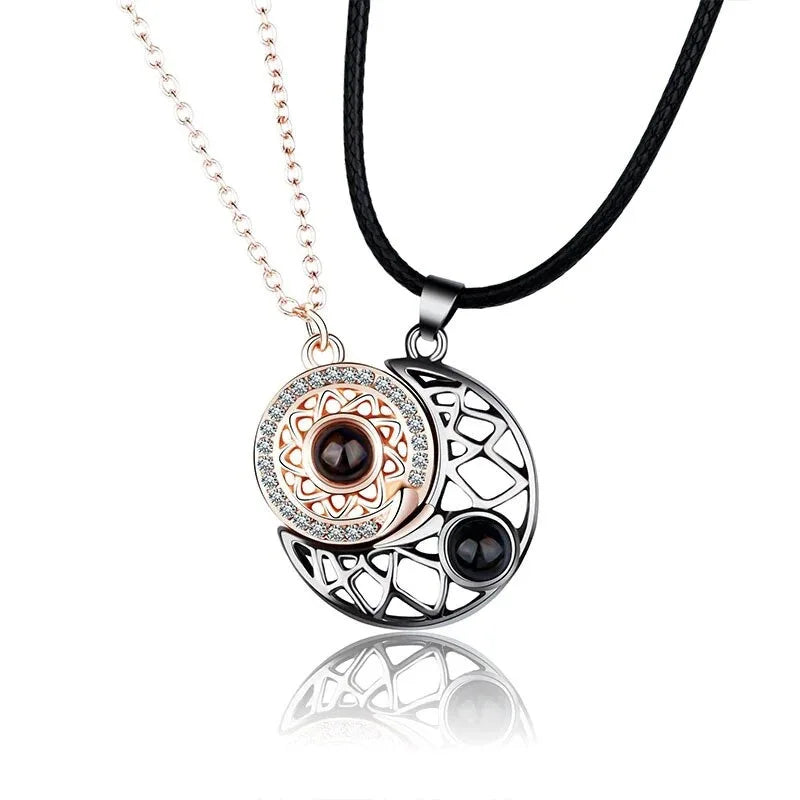 Magnetic Heart Pendant Necklace