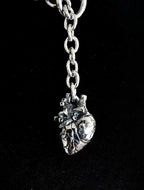 Vintage Heart Organ Necklace,Gothic jewelry,O-shaped,Punk,Hippie,Adjustable,Design Sense,Exaggerated,Choker for Women Man,Trendy