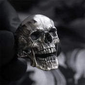 Gothic Skull Ring Bold Demon 316L Motorcycle Steel
