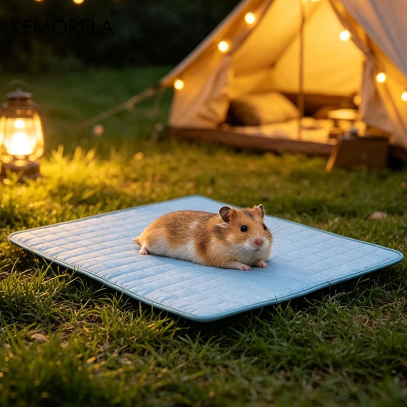 KEMORELA 2026 Ice Cool Upgrade Dog Cooling Mat Summer Pet Cold Bed Extra Large For Small Big Dogs Pad Breathable Pet