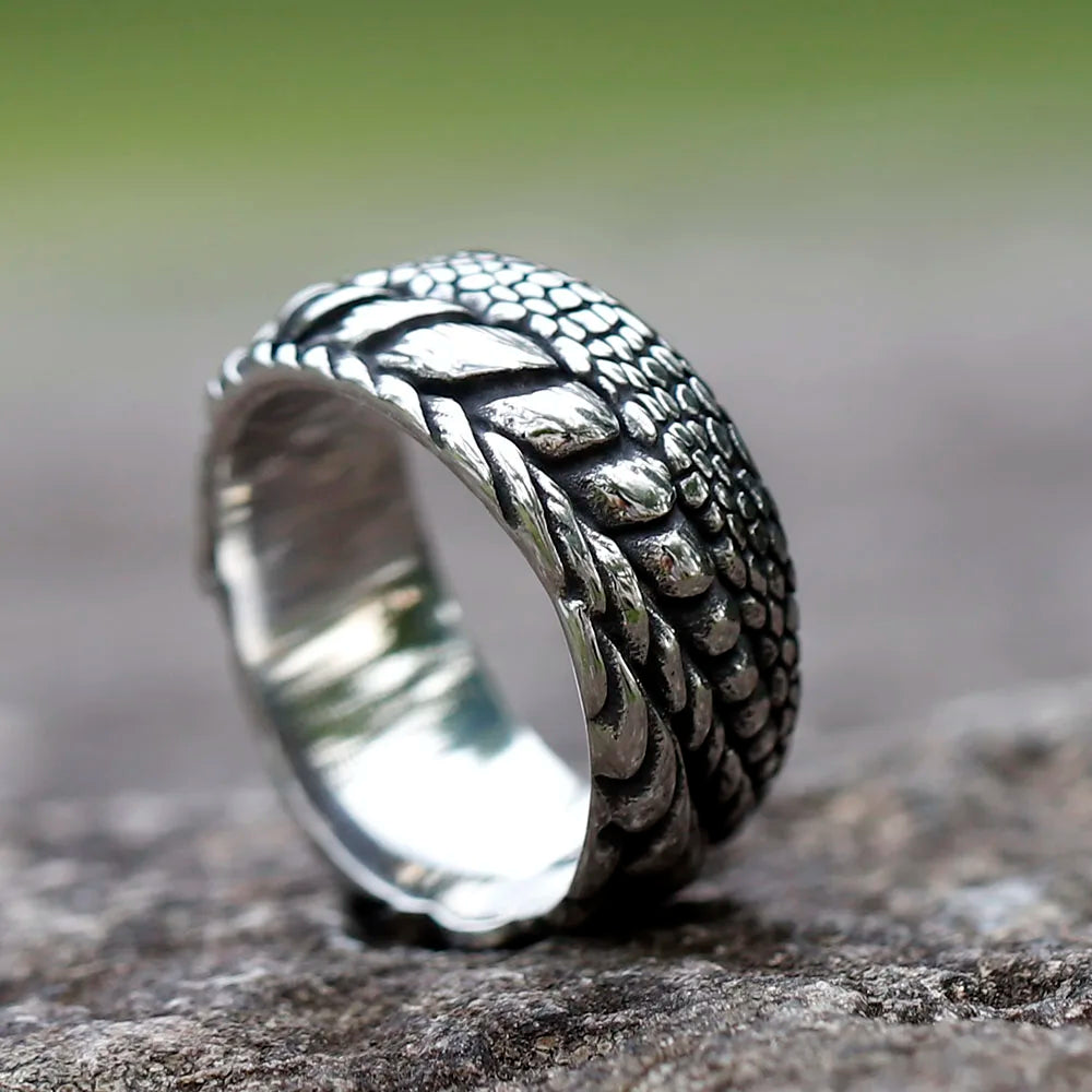 Crocodile Animal Ring — Stainless Steel