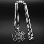 Greek Myth Silver Chain Mythology Hecate Wheel