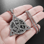 Celtic Trinity Knot Pendant Necklace — Zinc Alloy