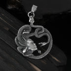 Gothic Satan Goat Stainless Steel Pendant Necklace