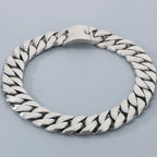 Men's Necklaces Heavy Polished Brushed Stainless Steel 31MM Width Curb Cuban Link Chain HipHop On Neck Chains Bracelet