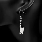 Sword Steel Earrings Gothic Cute Knife Funny Halloween