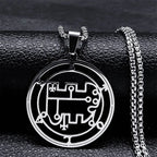 Lilith Demon Seal Necklace — Silver