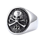 Multi Style Gothic Skull Rings Stainless Steel Fashion Personality Hip-hop Men Ring Biker Party Charm Jewelry Gift