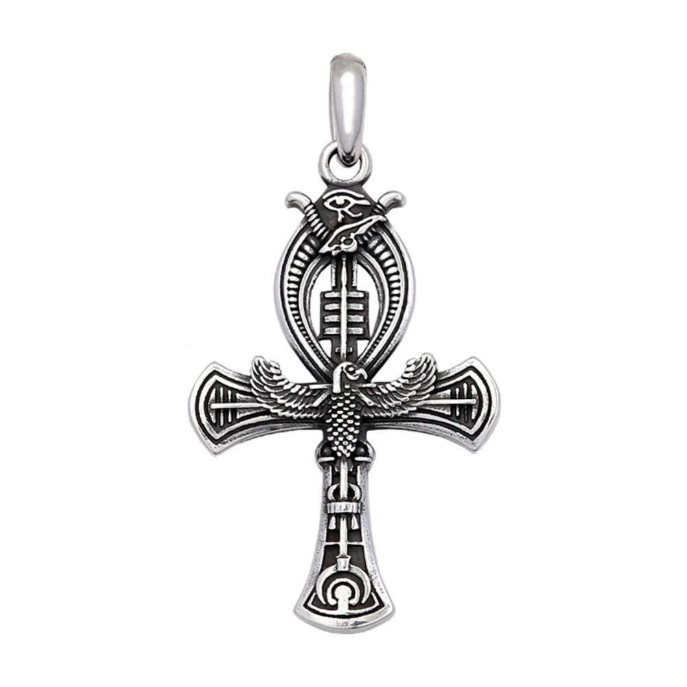 Eye of Horus Stainless Steel Pendant Necklace
