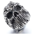 Men Vintage Hip Hop Rings Biker Party Halloween Jewelry Gift New Men Gothic Punk Stainless Steel Skeleton Horror Skull