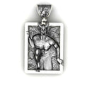 Hip Hop Fashion Stainless Steel Necklace Personality Punk Retro Demon Skull Pendant Necklace For Trendy Men Women