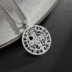 Christian Iced Out Bling Jesus Head Portrait Necklace Pendant Male and Female Cross Catholic Amulet Jewelry