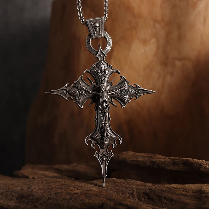 Poseidon Trident Pendant Necklace