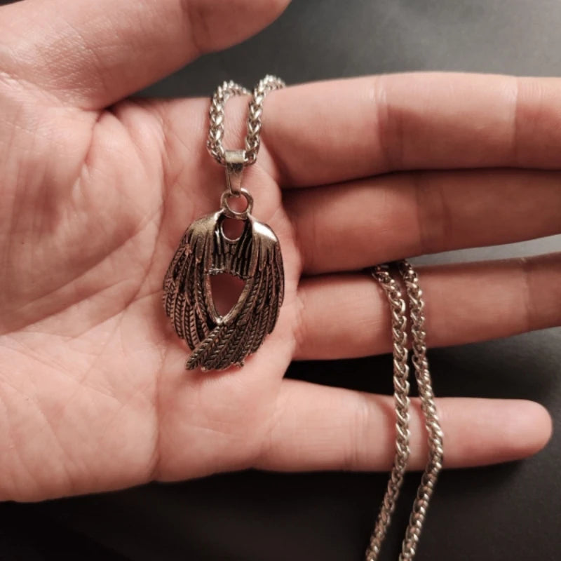 Angel Wings Steel Pendant Japanese Korean