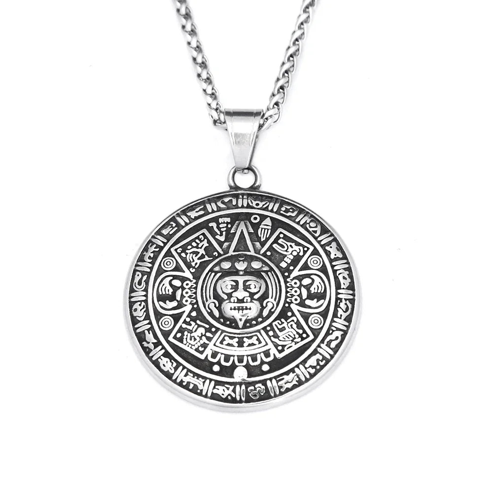 Statement Stainless Steel Pendant Necklace