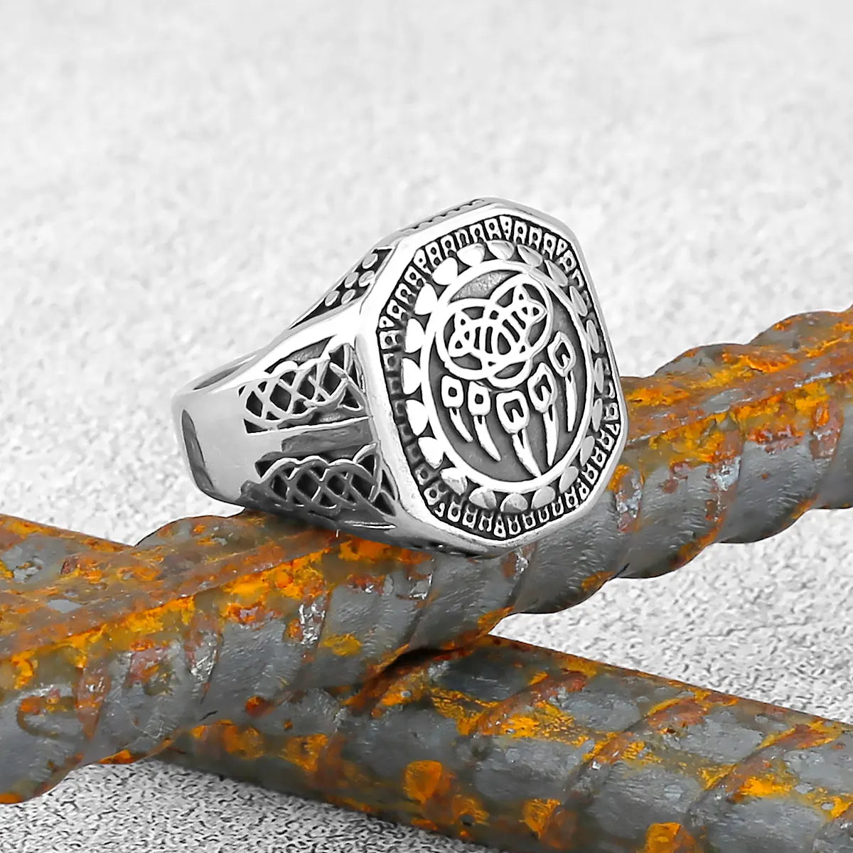 Ring Viking Wolf Stainless Steel