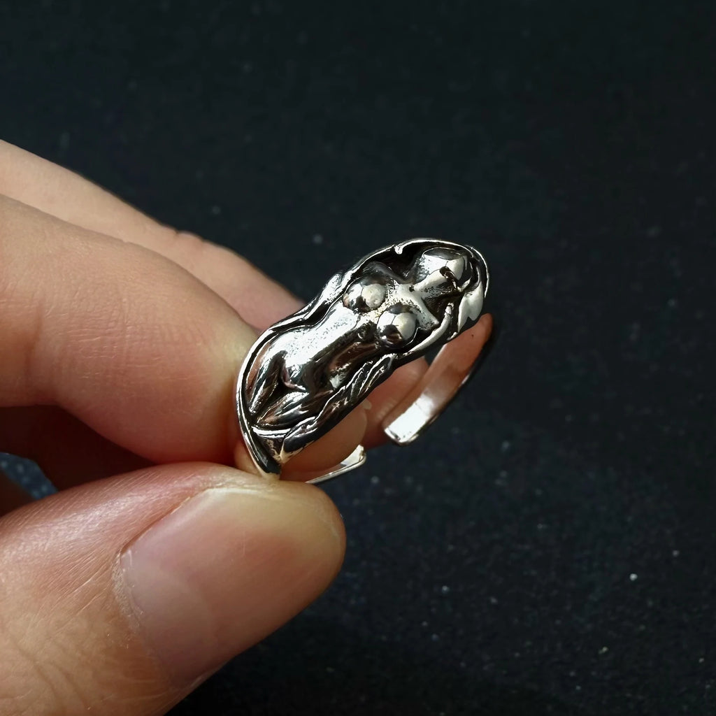 Nude Body Open Ring — Copper