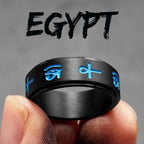 Eye of Horus Ring Stainless Steel