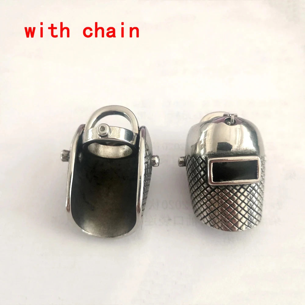 Fashion Punk Style Mask Men's Pendant Titanium Steel Hanging Neck Jewelry Student Hipster Hot Sale