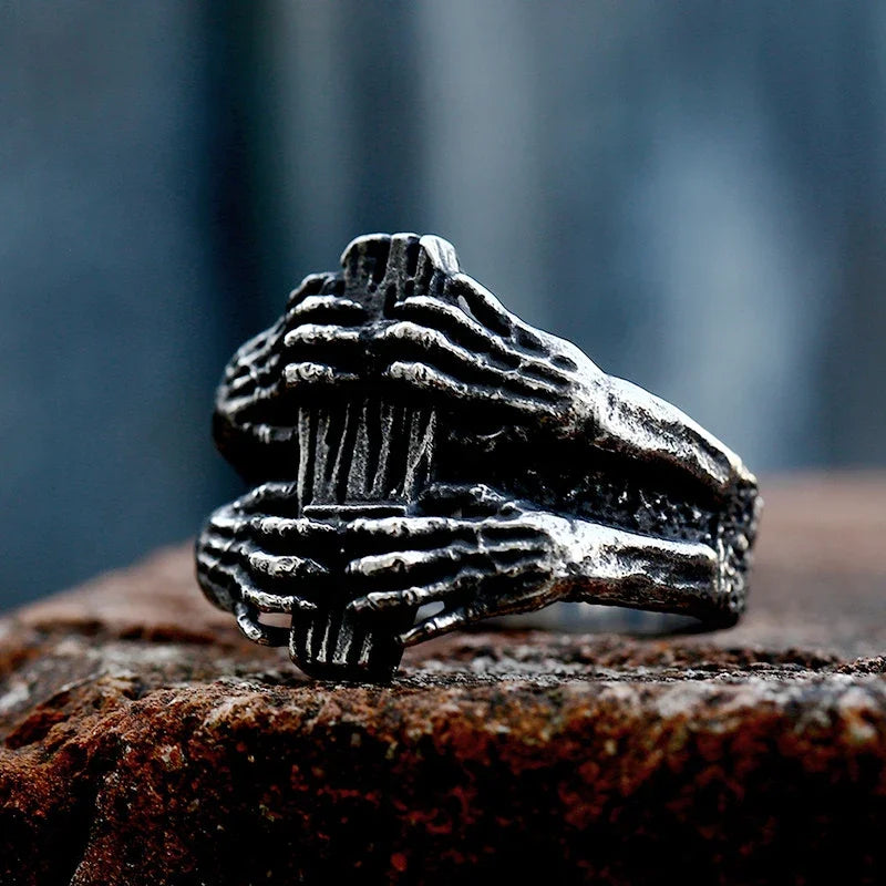 Multi Style Gothic Skull Rings Stainless Steel Fashion Personality Hip-hop Men Ring Biker Party Charm Jewelry Gift
