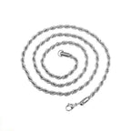 Iced Out Miami Cuban Chain 14mm — Silver
