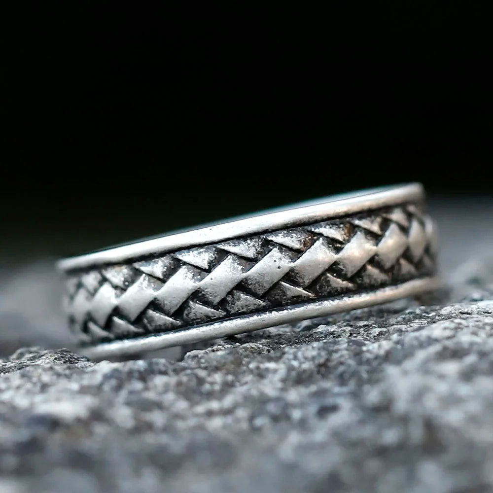 Simple Viking Ring for Men — 316L Stainless Steel