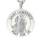 Dawapara Saint Christopher Medal Necklace Jesus Truet In You Amulet Catholic Jewelry Travelers Driver Gifts Stainless