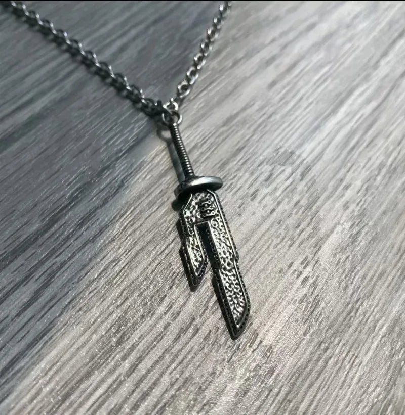 Toji Fushiguro Sword Necklace Anime Jujitsu Kaisen Toji Sword Cosplay Necklace Inverted Spear Of Heaven Necklace
