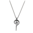 Egyptian Pharaoh Snake Staff Pendant — Stainless Steel